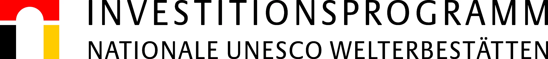 Logo Investitionsprogramm nationale Unesco Welterbestätten