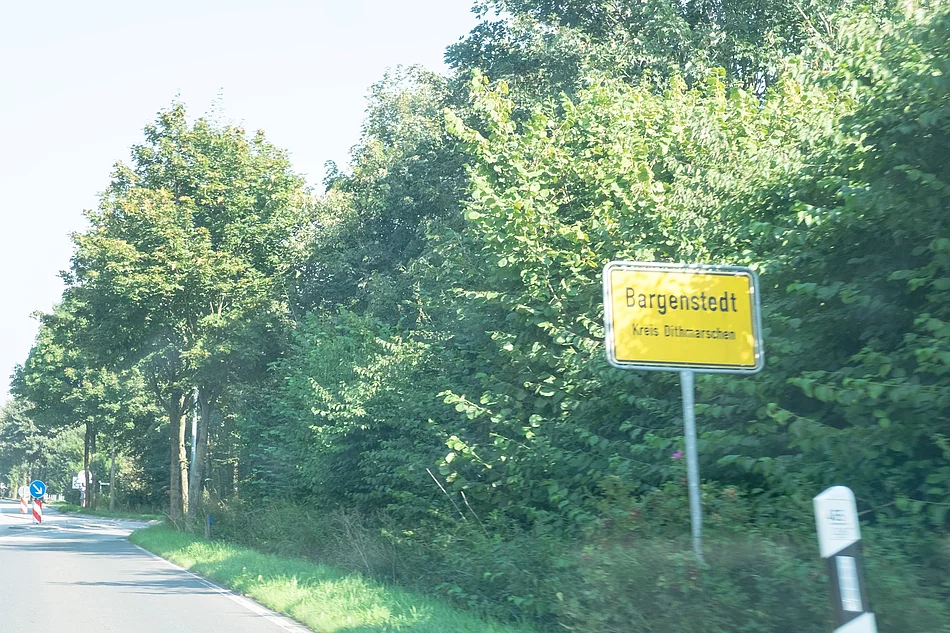 Ortsschild Bargenstedt