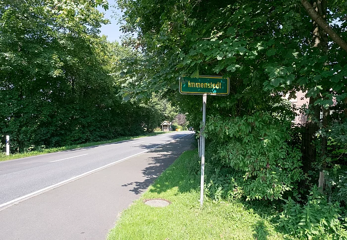 Ortseingang Immenstedt