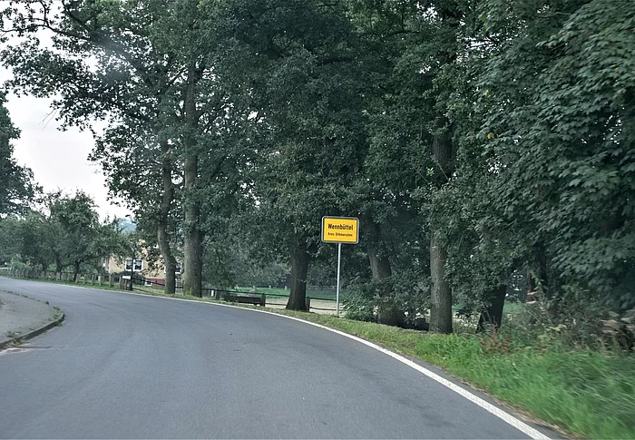 Ortseingang Gemeinde Wennbüttel